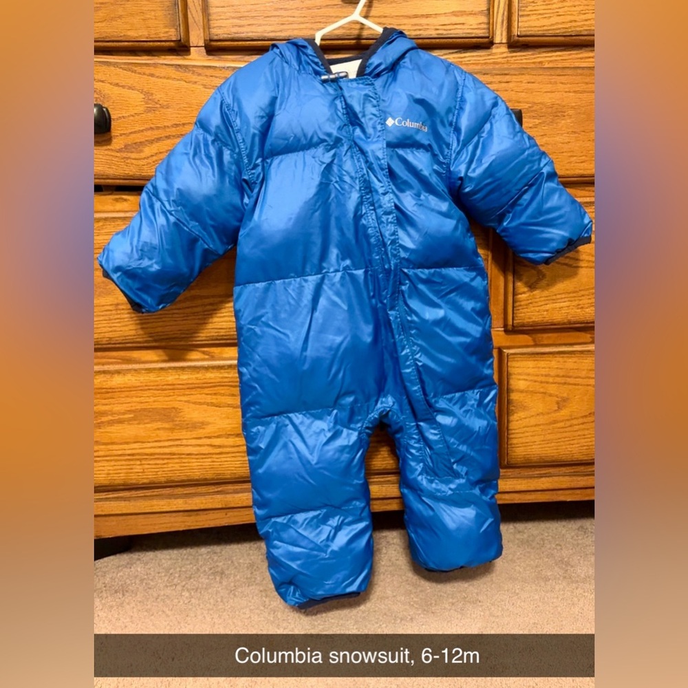 Columbia infants Snow Suit 6-12m